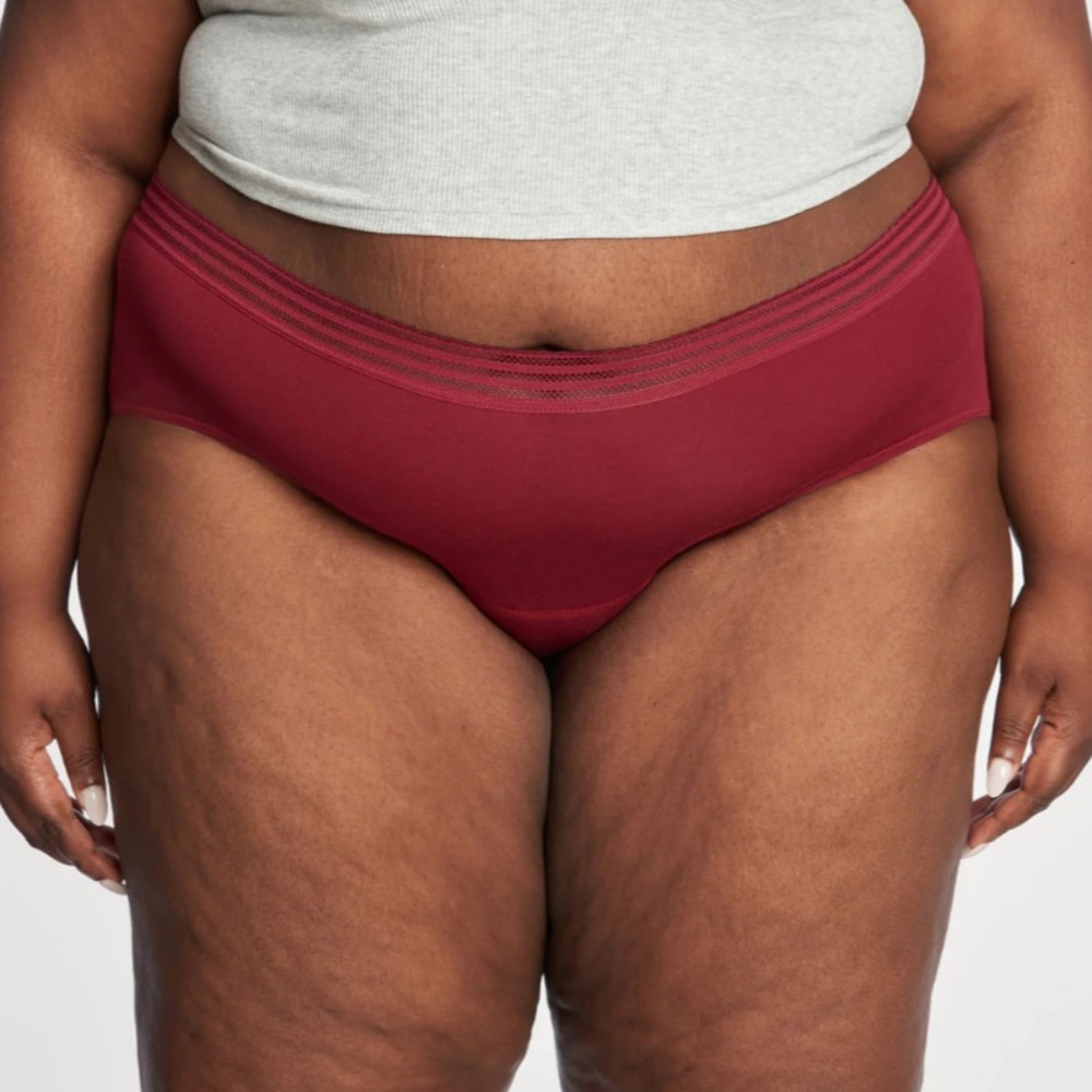 NEW WITH TAGS- Thinx Lace Trim Brief